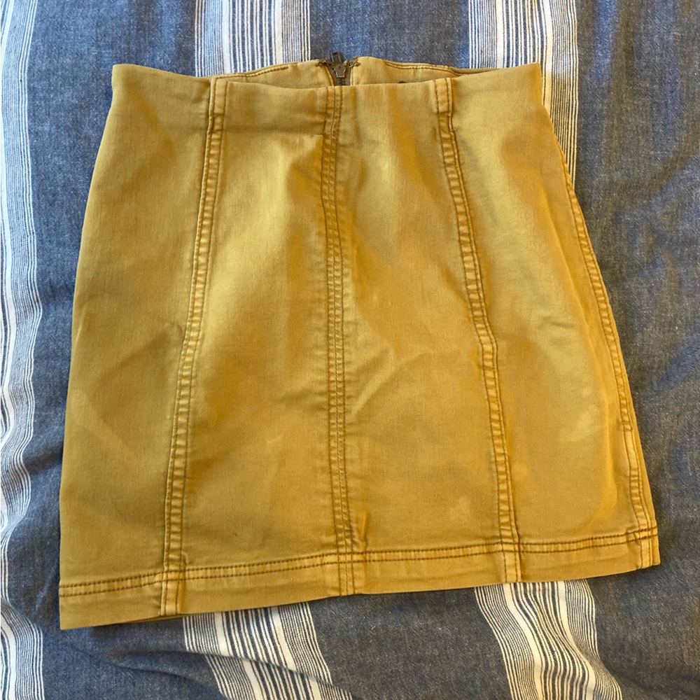 Free people mini skirt